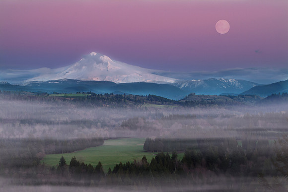 Mt Hood from Jonsrud Viewpoint