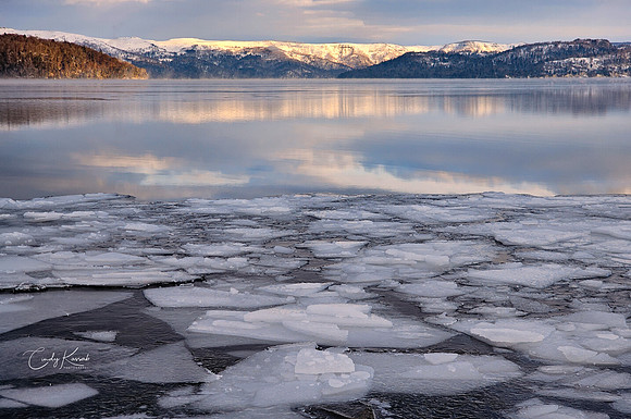 A Tapestry Of Mountains And Ice